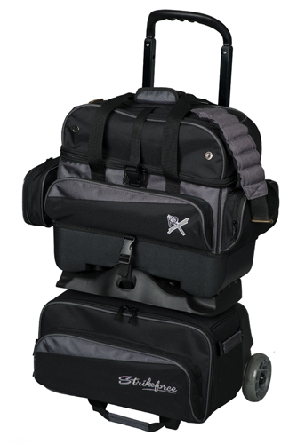 KR Strikeforce Konvoy 4 Ball Roller (Black/Carbon)